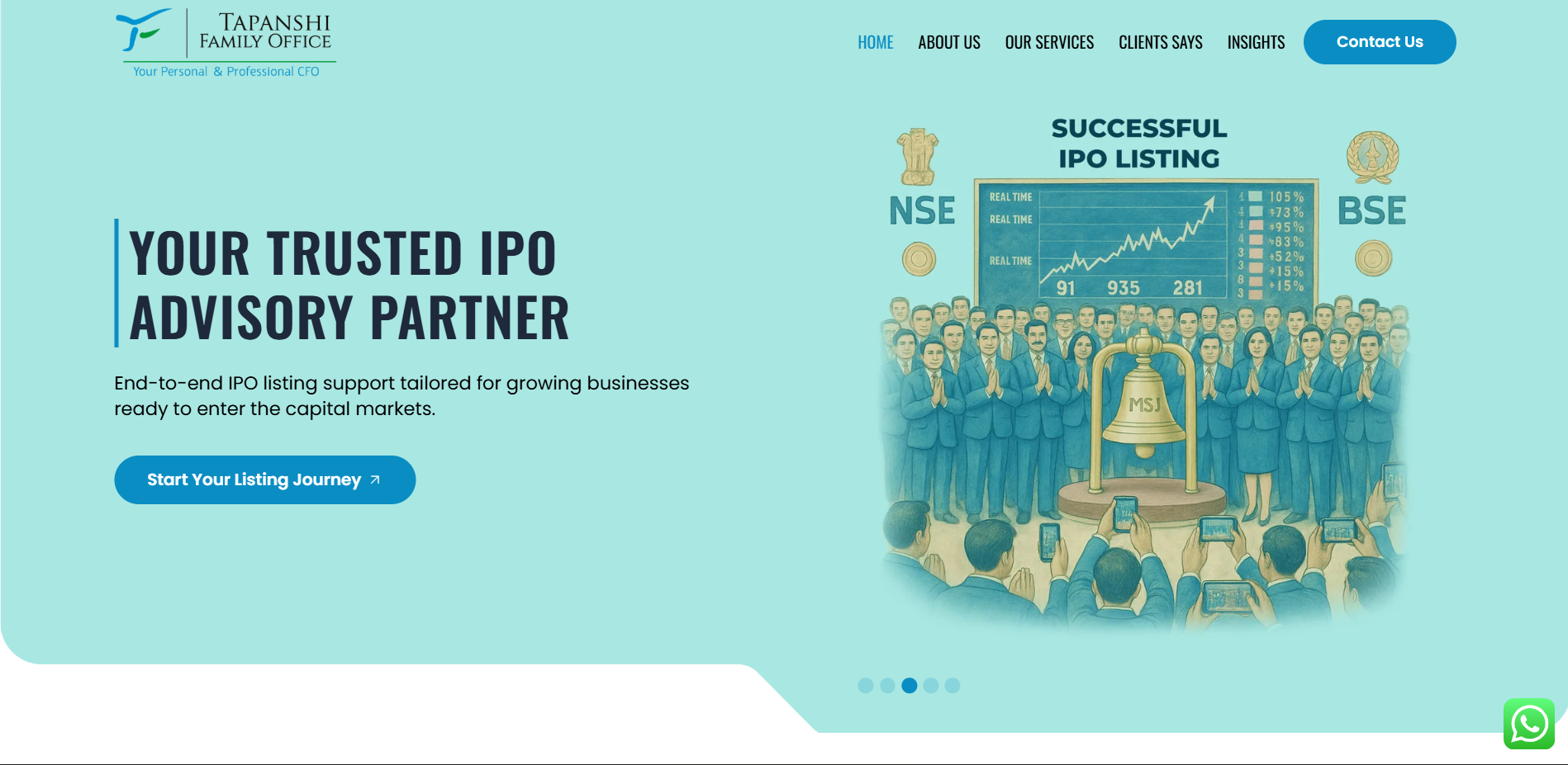 Website Of Tapanshi Family Office